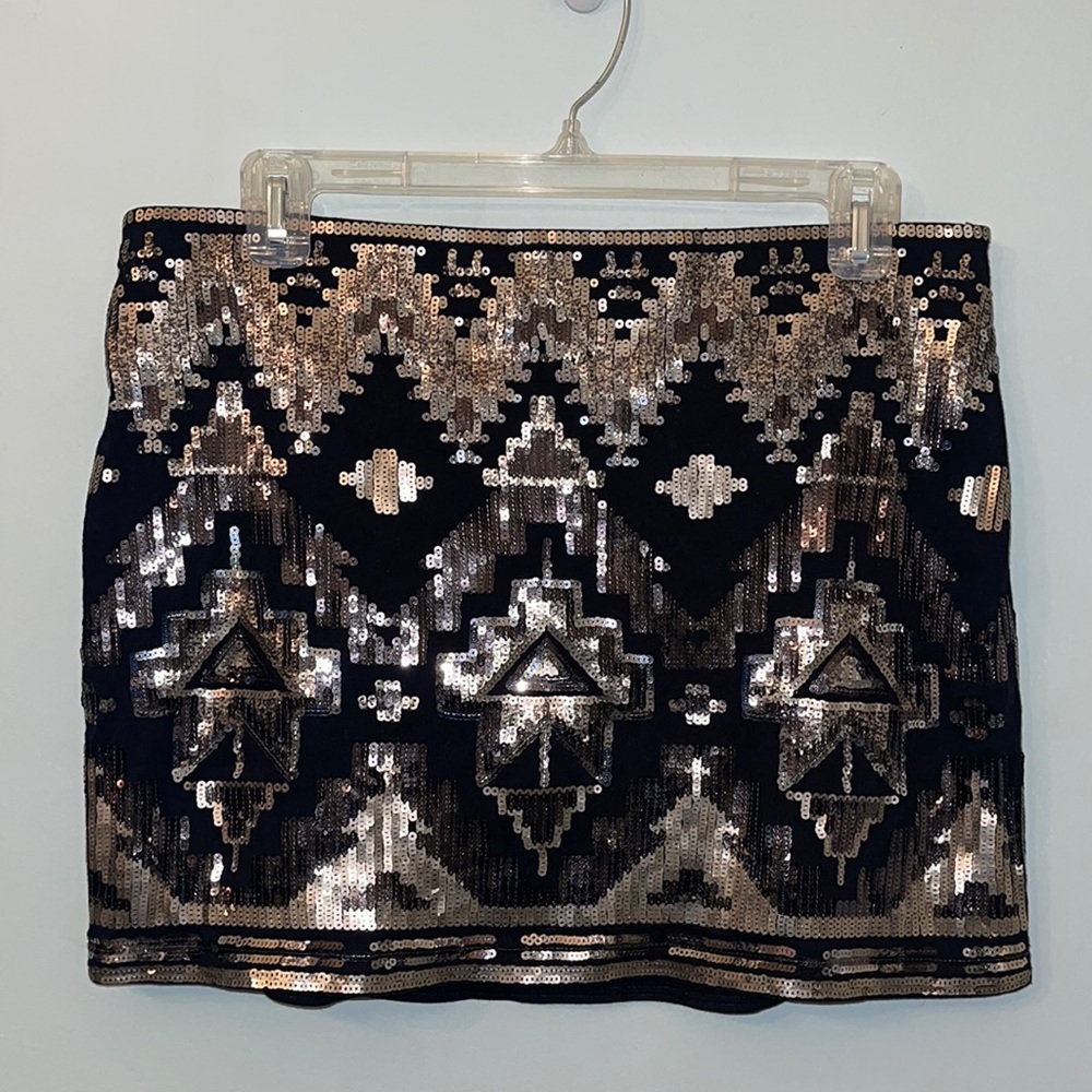 Express Sequined Skirt